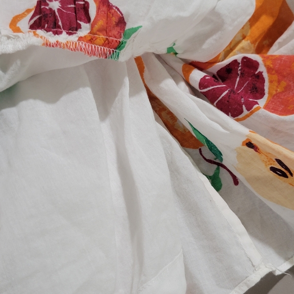 Urban Outfitters Women's Summer In Italy Off Shoulder Mini Dress Size M Colorful - Picture 12 of 16